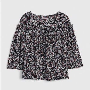 Gap Tiered Ruffled Blouse